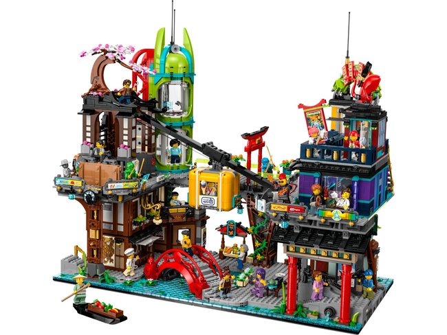 Das Lego-Set: Die Gärten von Ninjago Das Lego-Set: Die Gärten von Ninjago